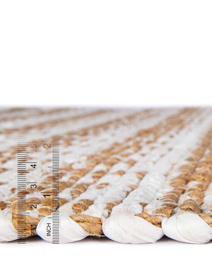 10' x 14' 1 Hand Woven Chindi Jute Rug