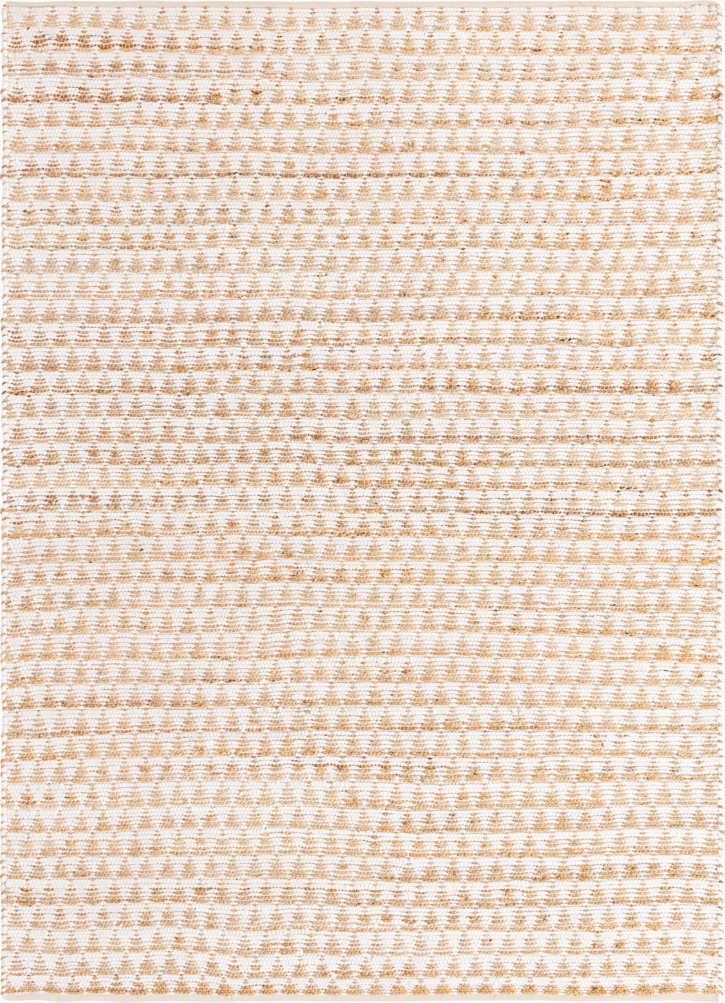 Primary image 8' x 11'  Hand Woven Chindi Jute Rug