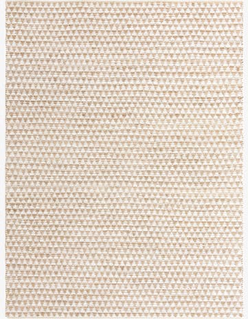 10' x 14' 1 Hand Woven Chindi Jute Rug