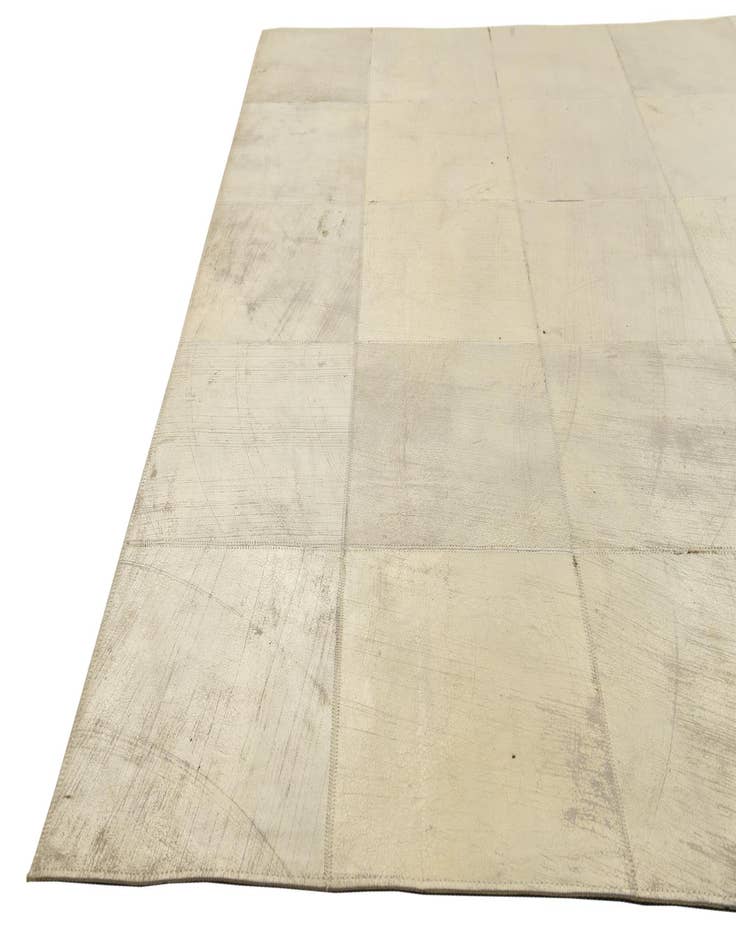 Detail image of 5' x 8' 2 Cowhide Leather Rug