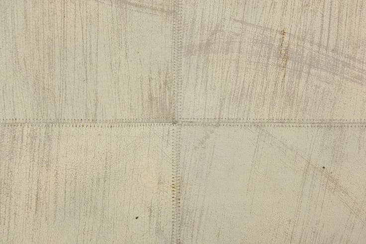 Detail image of 2' 1 x 3' Cowhide Leather Rug