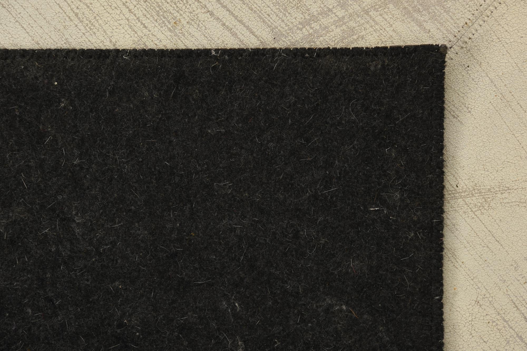 2' 1 x 3' Cowhide Leather Rug