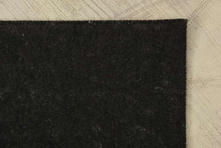2' 1 x 3' Cowhide Leather Rug