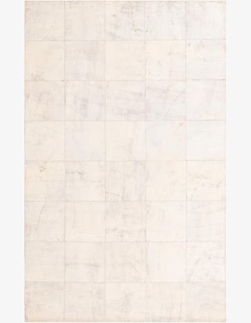 5' x 8' 2 Cowhide Leather Rug