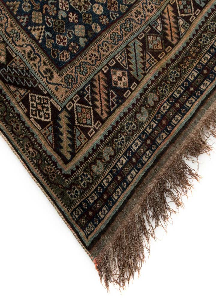 4' 11 x 8' 4 Ghashghai Wool Rug