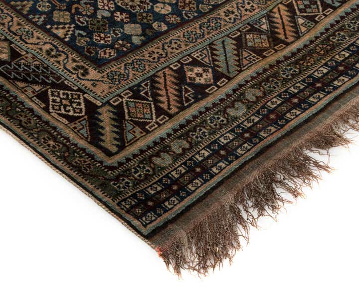 4' 11 x 8' 4 Ghashghai Wool Rug