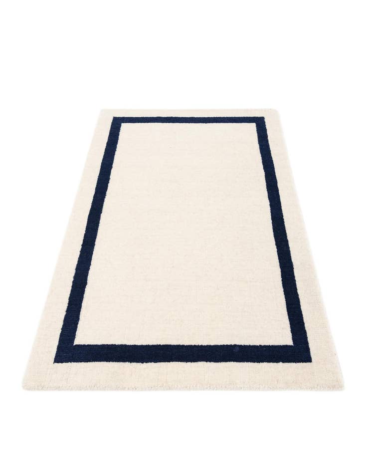 Detail image of 2' 1 x 3' 1 Hand Woven Jill Zarin English Manor Wool Rug