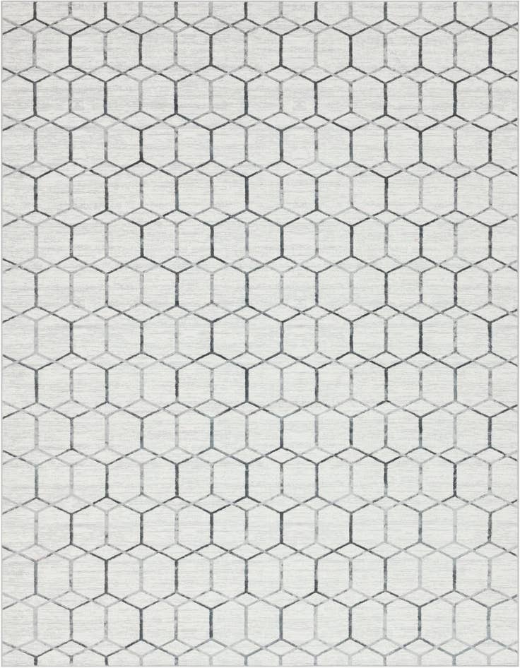 Detail image of 9' 10 x 14' Lattice Trellis Rug