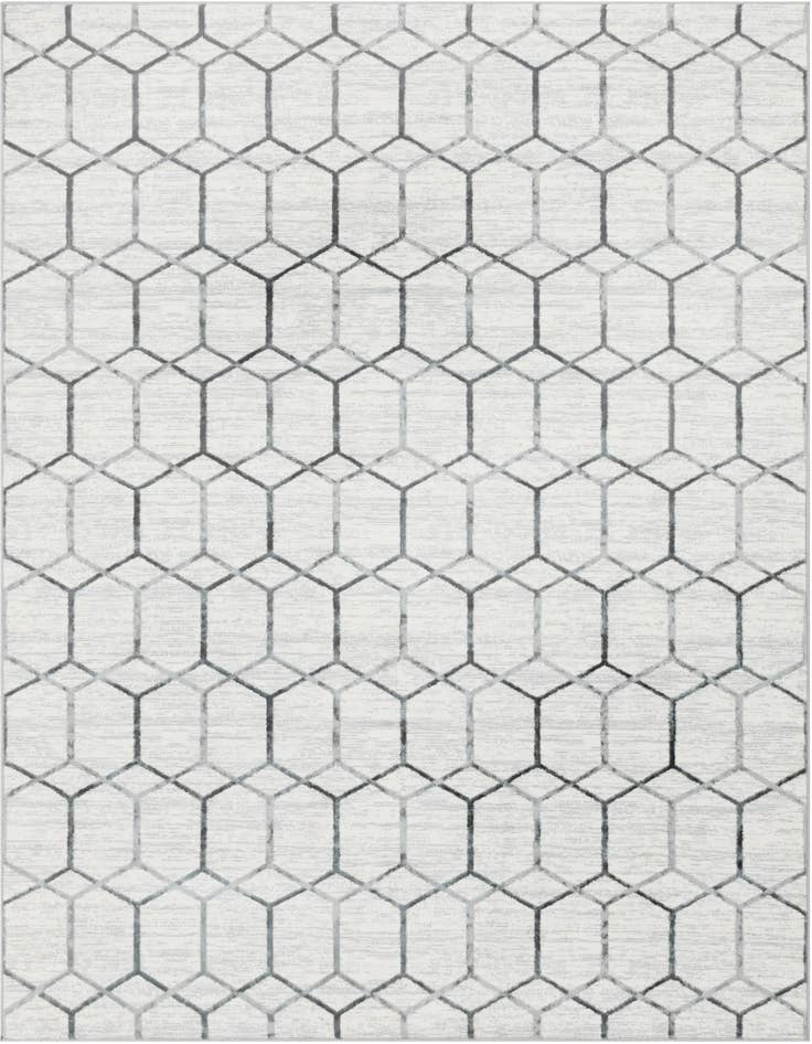 Detail image of 8' x 10' Lattice Trellis Rug