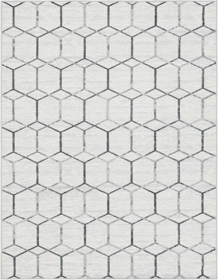 Detail image of 6' x 9' Lattice Trellis Rug