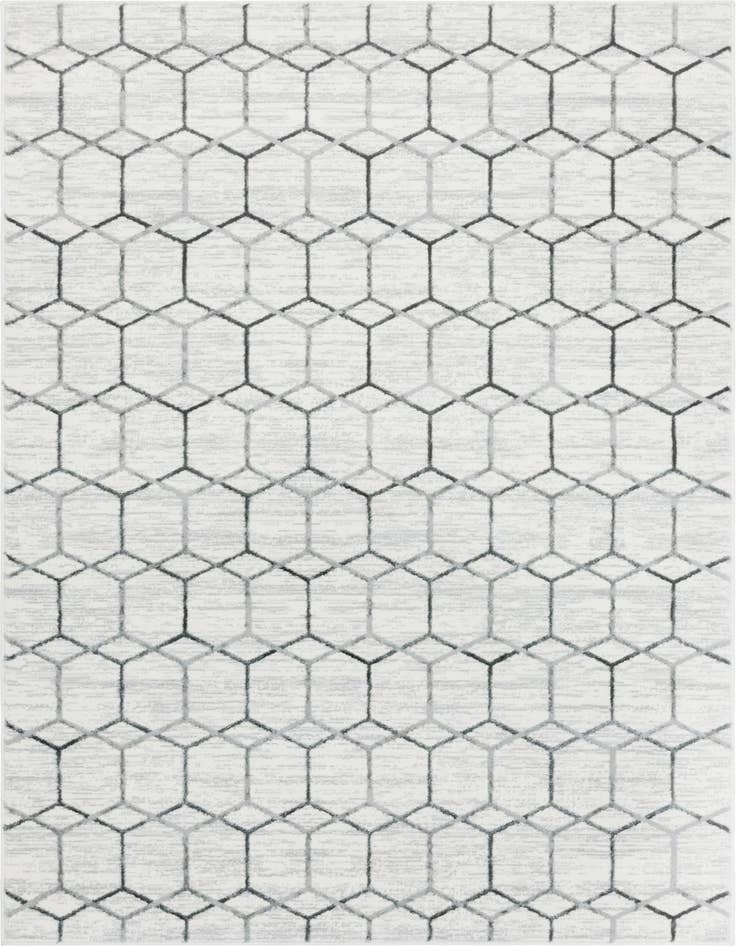 Detail image of 5' x 8' Lattice Trellis Rug