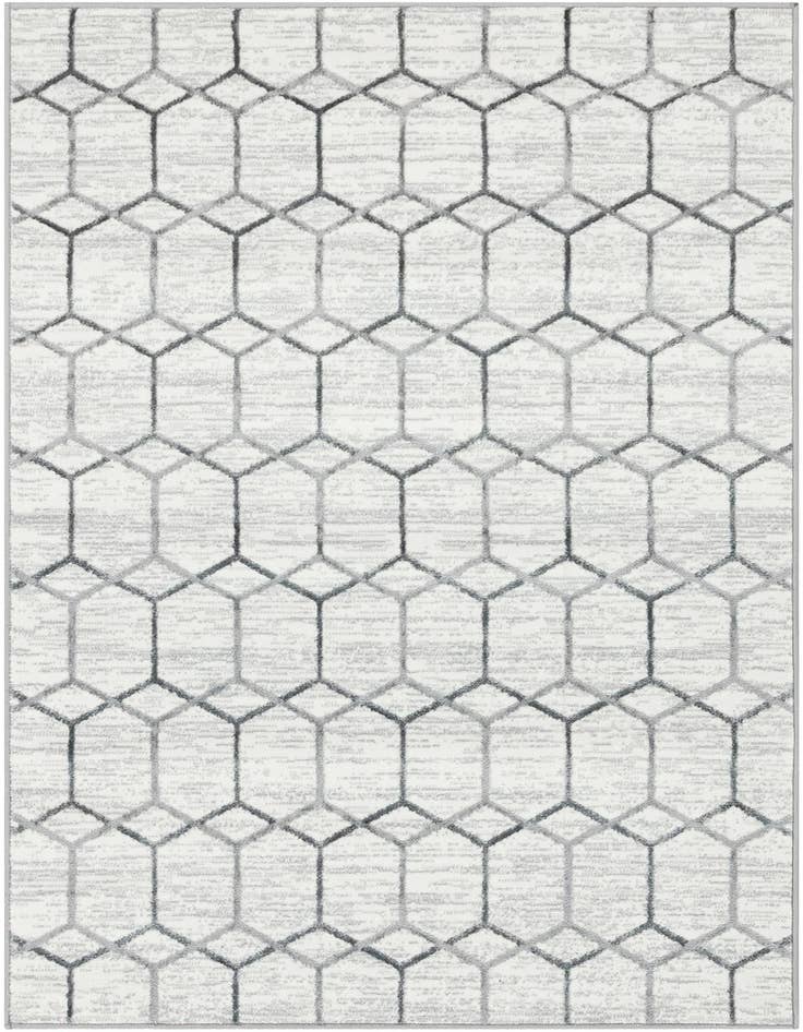 Detail image of 4' x 6' Lattice Trellis Rug