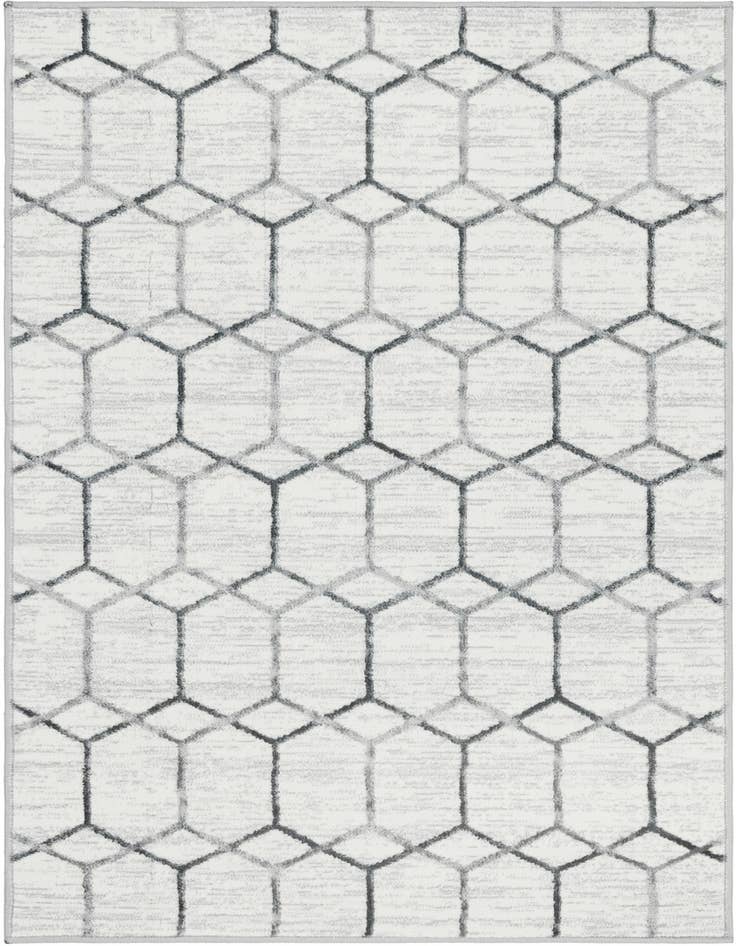 Detail image of 3' 3 x 5' 3 Lattice Trellis Rug
