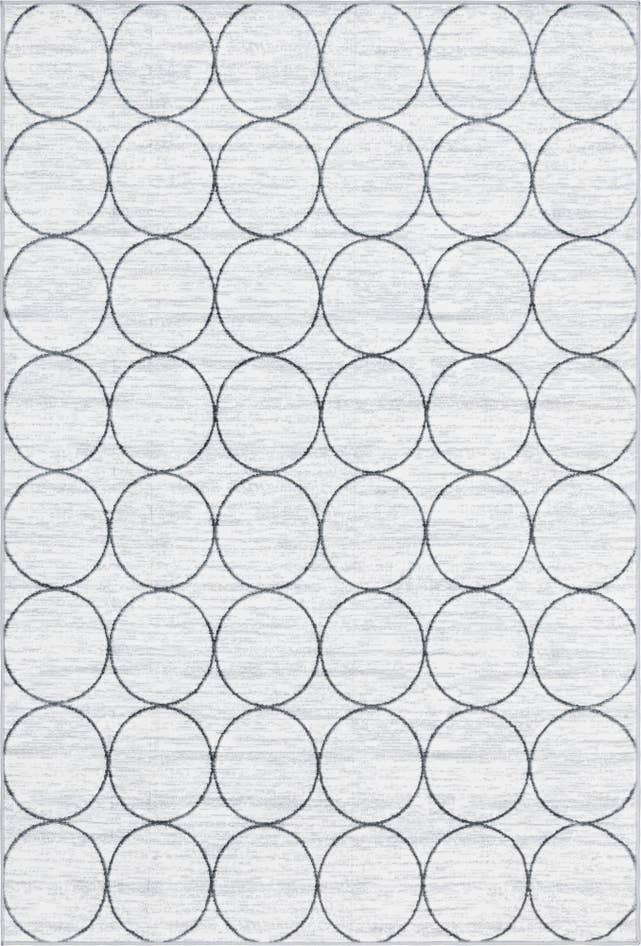 Detail image of 6' x 9' Lattice Trellis Rug