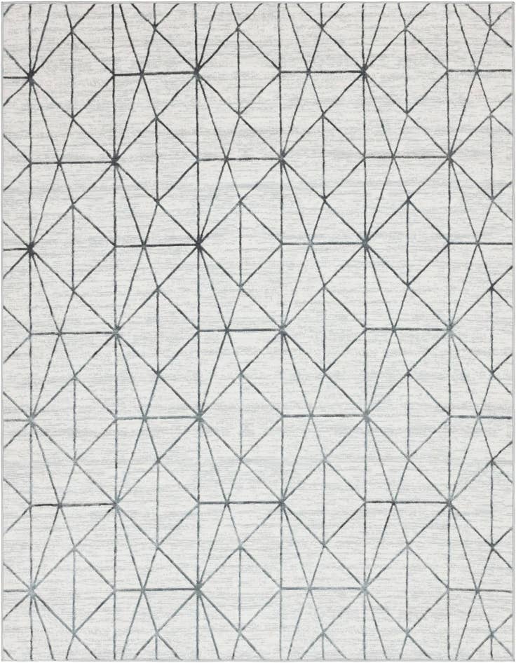 Detail image of 8' x 10' Lattice Trellis Rug