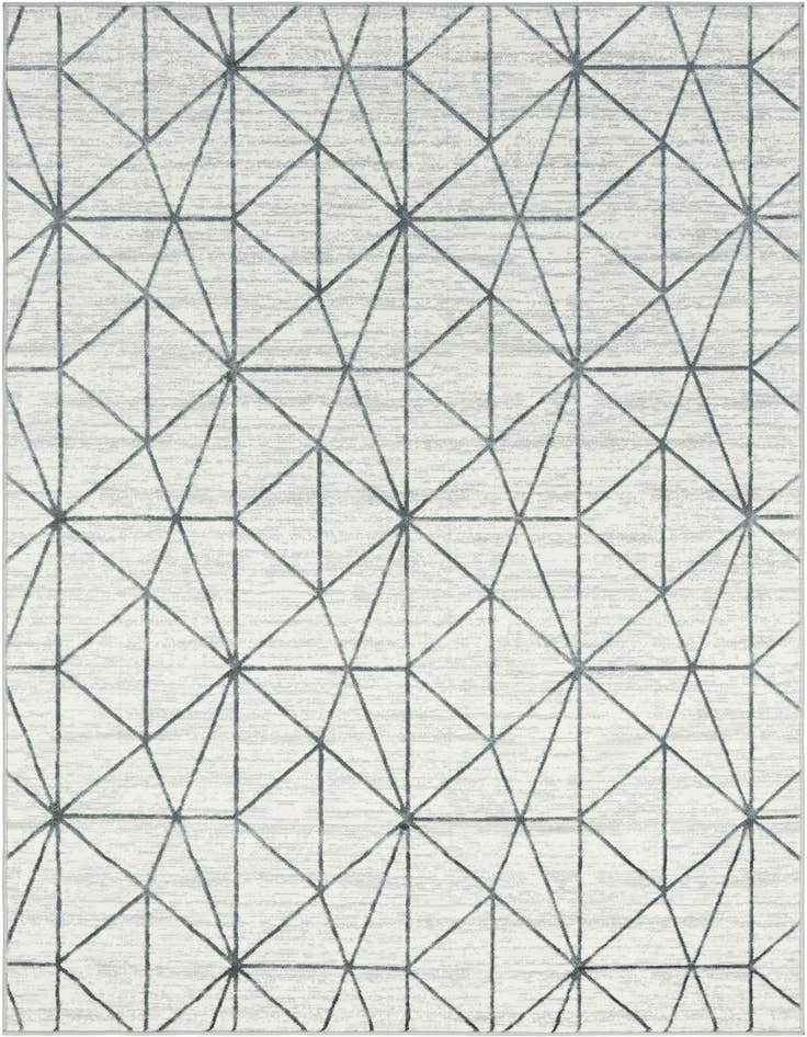 Detail image of 6' x 9' Lattice Trellis Rug