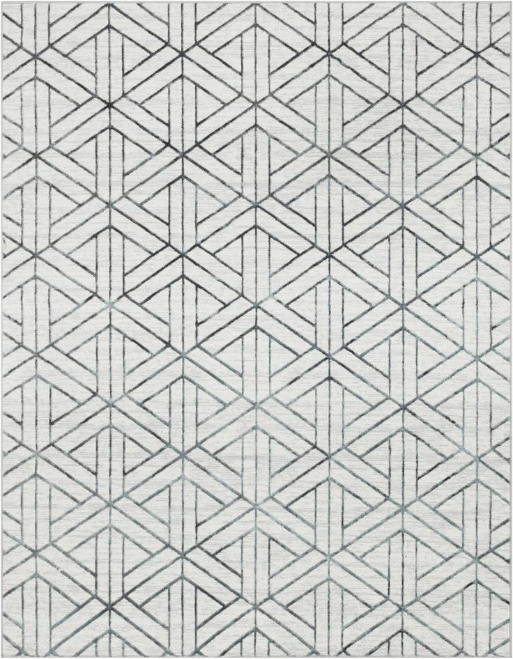 Detail image of 8' x 10' Lattice Trellis Rug
