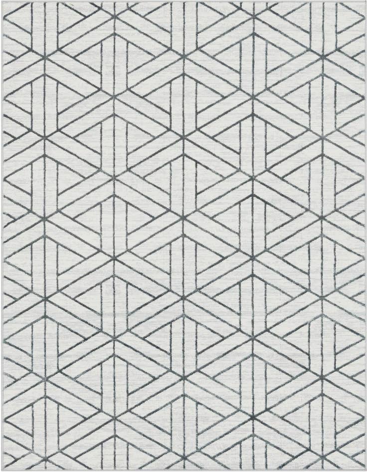 Detail image of 6' x 9' Lattice Trellis Rug