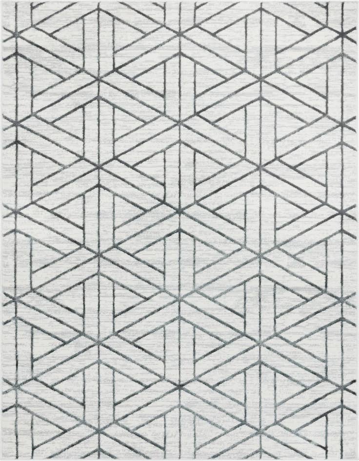 Detail image of 5' x 8' Lattice Trellis Rug