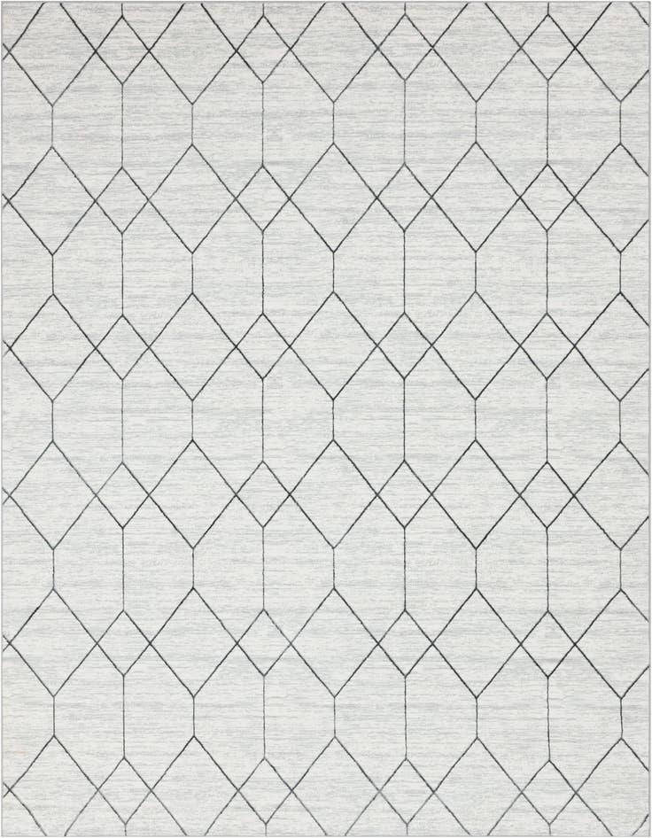 Detail image of 9' 10 x 14' Lattice Trellis Rug