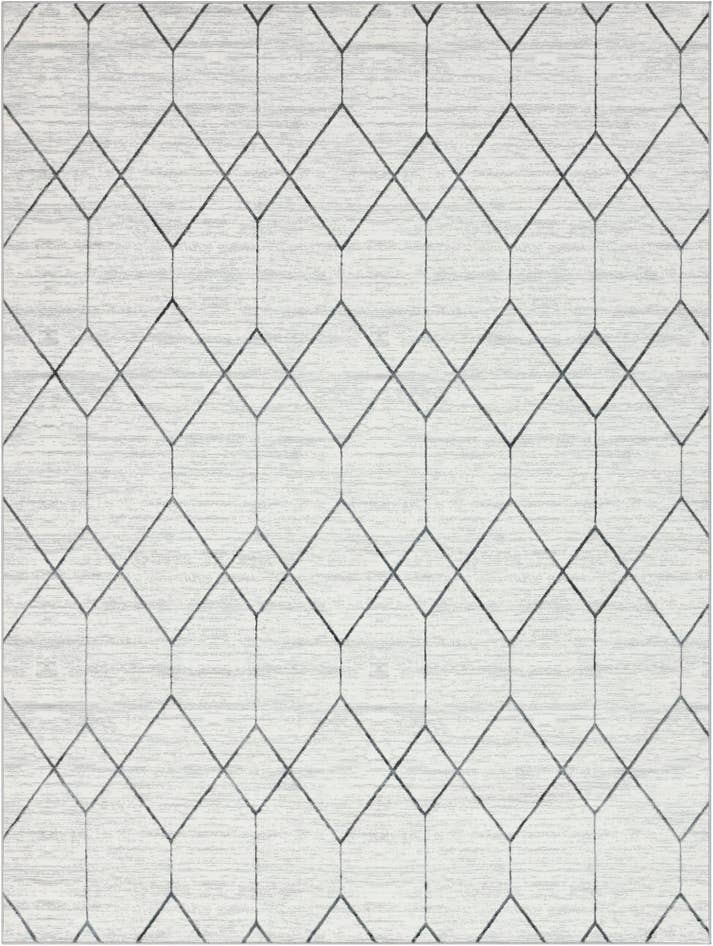 Detail image of 9' x 12' 2 Lattice Trellis Rug