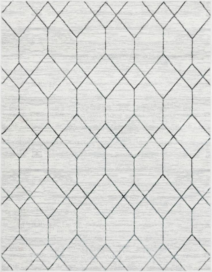 Detail image of 5' x 8' Lattice Trellis Rug