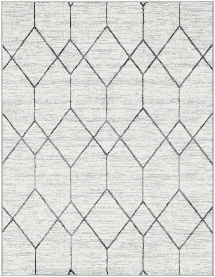 Detail image of 4' x 6' Lattice Trellis Rug