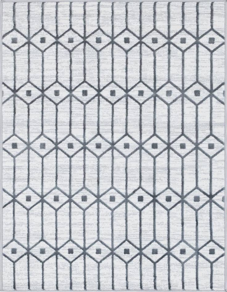 Detail image of 3' 3 x 5' 3 Lattice Trellis Rug