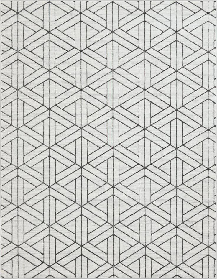 Detail image of 7' 10 x 11' Lattice Trellis Rug
