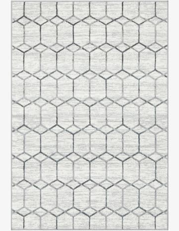 4' x 6' Lattice Trellis Rug
