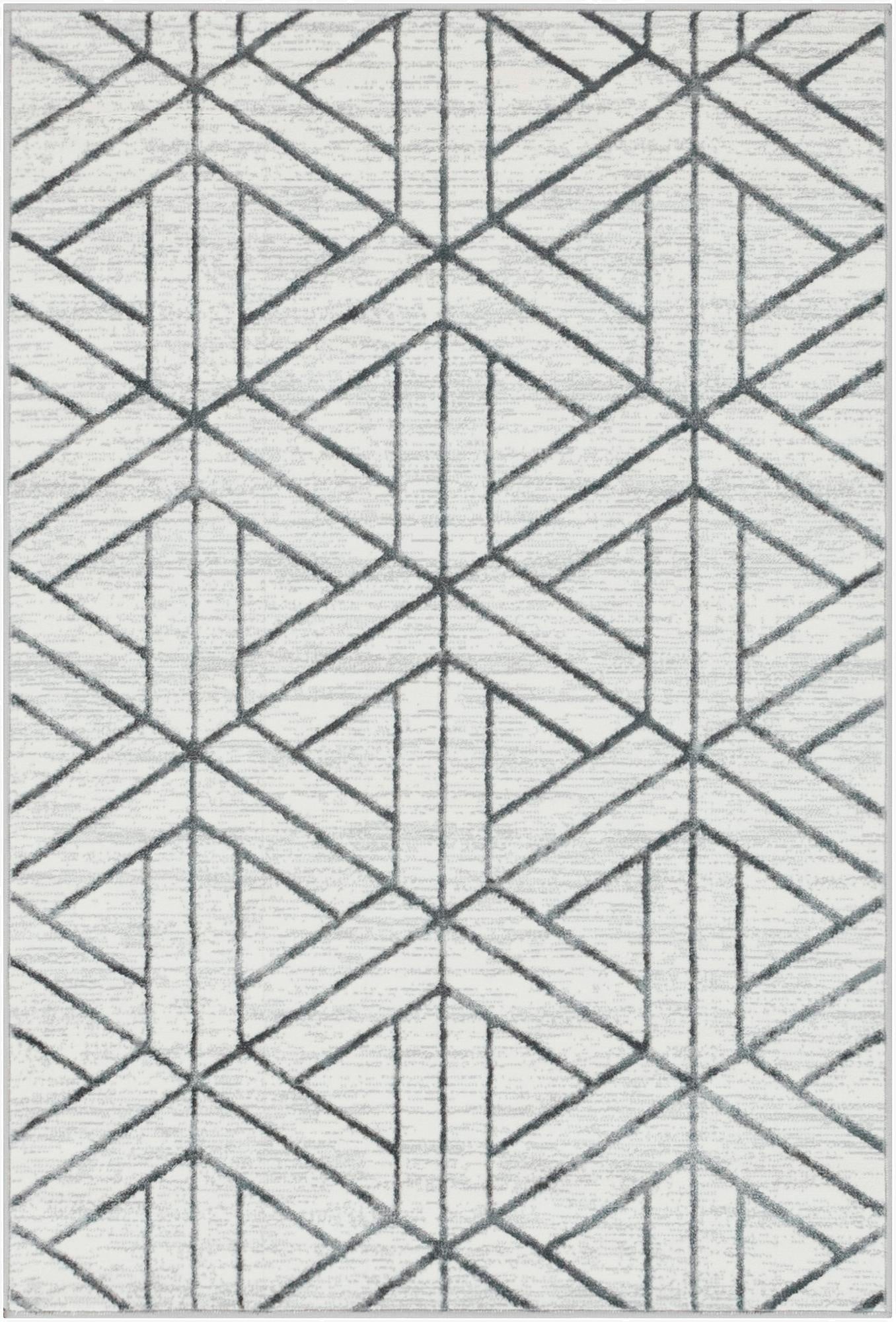 4' x 6' Lattice Trellis Rug
