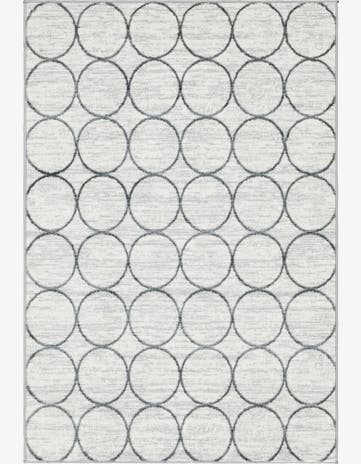 4' x 6' Lattice Trellis Rug