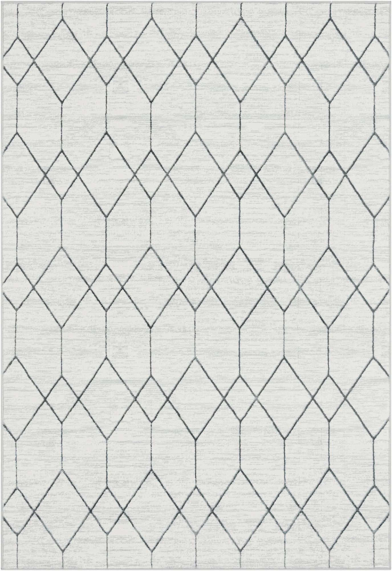 183cm x 275cm Lattice Trellis Rug