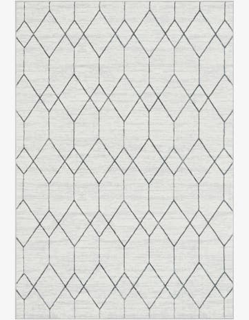 6' x 9' Lattice Trellis Rug