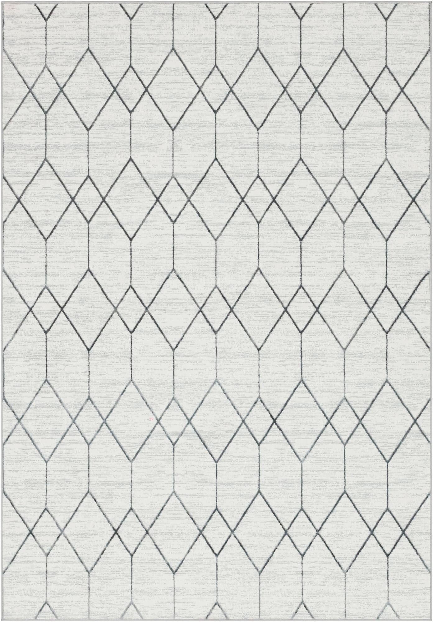 7' x 10' Lattice Trellis Rug