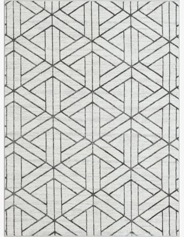 5' 3 x 7' Lattice Trellis Rug