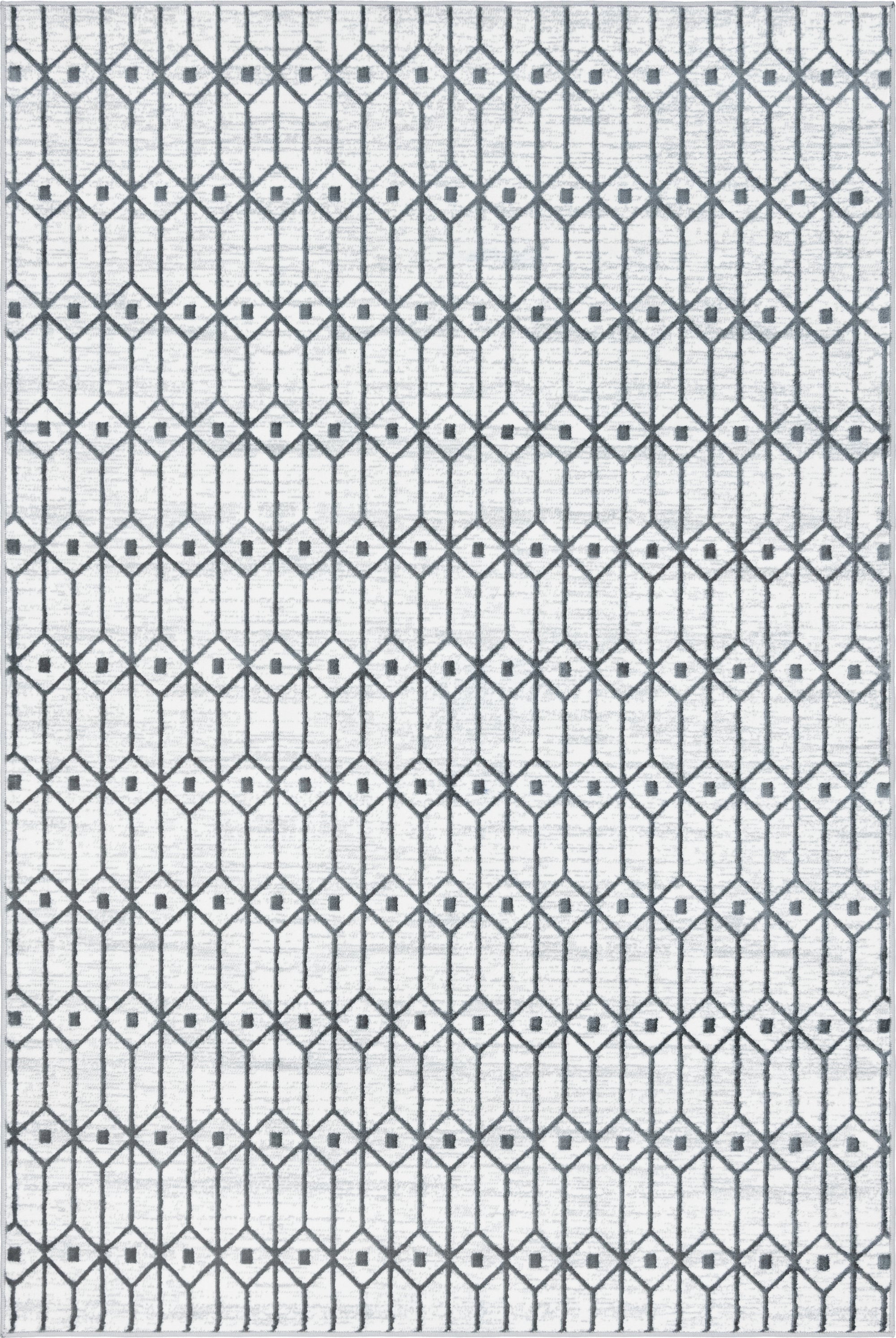 6' x 9' Lattice Trellis Rug