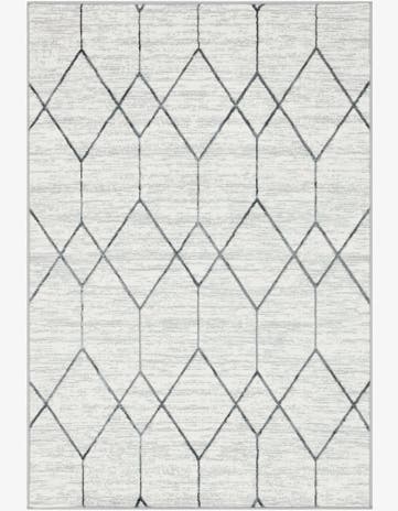 4' x 6' Lattice Trellis Rug