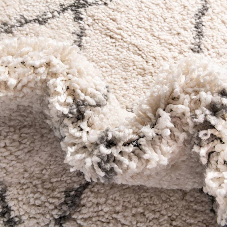 Detail image of 8' x 10' Moroccan Shag Rug