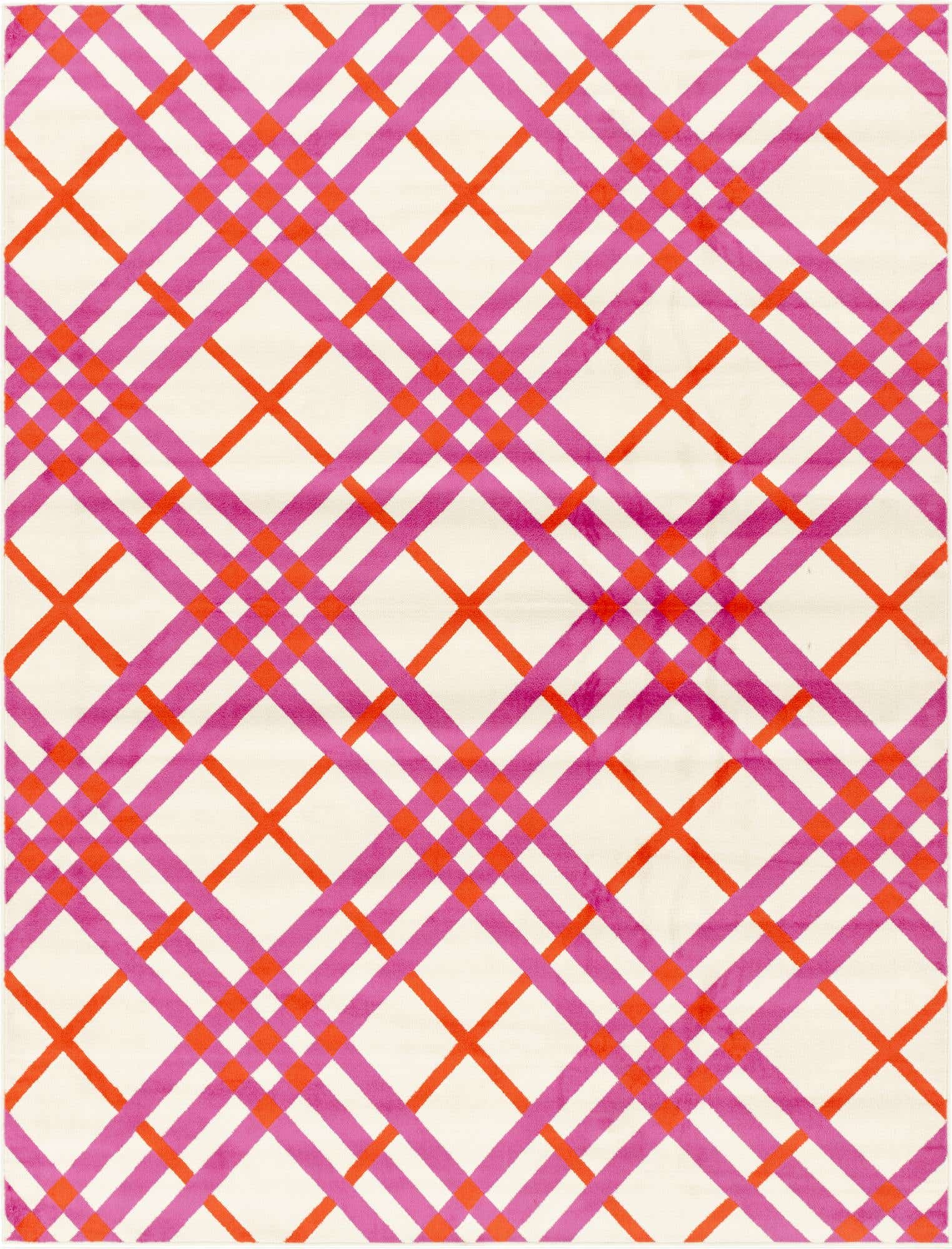 9' x 12' 2 Open Hearts Rug