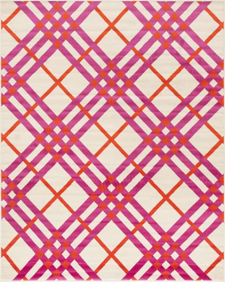 8' x 10' Open Hearts Rug