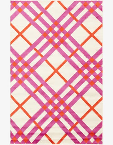 5' x 8' Open Hearts Rug