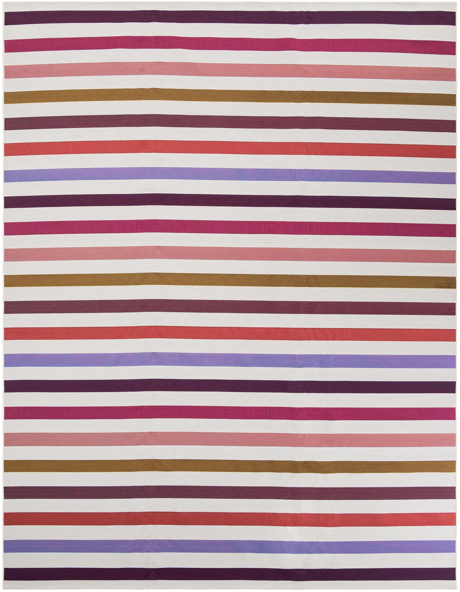 10' x 13' Easy-Clean Ribbon Indoor / Outdoor Rug