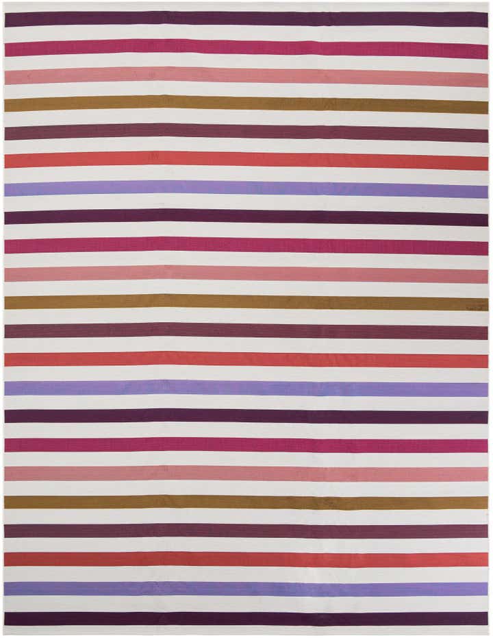 10' x 13' Easy-Clean Ribbon Indoor / Outdoor Rug