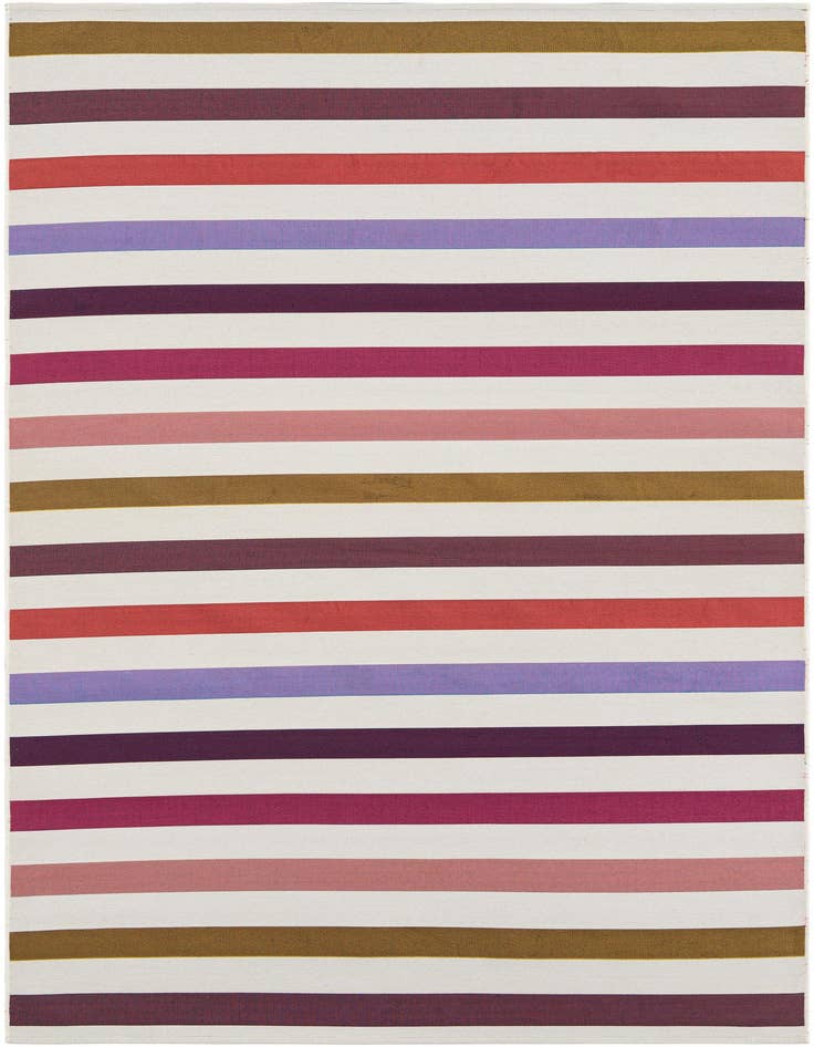 Detail image of 6' x 9' Easy-Clean Ribbon Indoor / Outdoor Rug