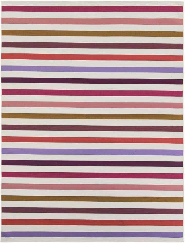9' x 12' Easy-Clean Ribbon Indoor / Outdoor Rug