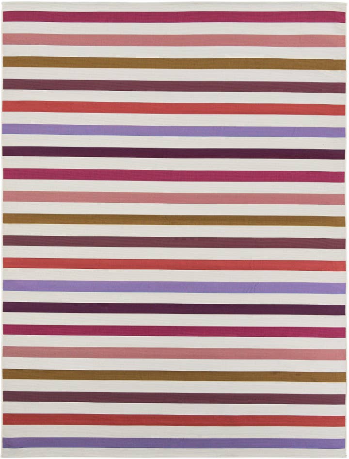 Detail image of 9' x 12' Easy-Clean Ribbon Indoor / Outdoor Rug