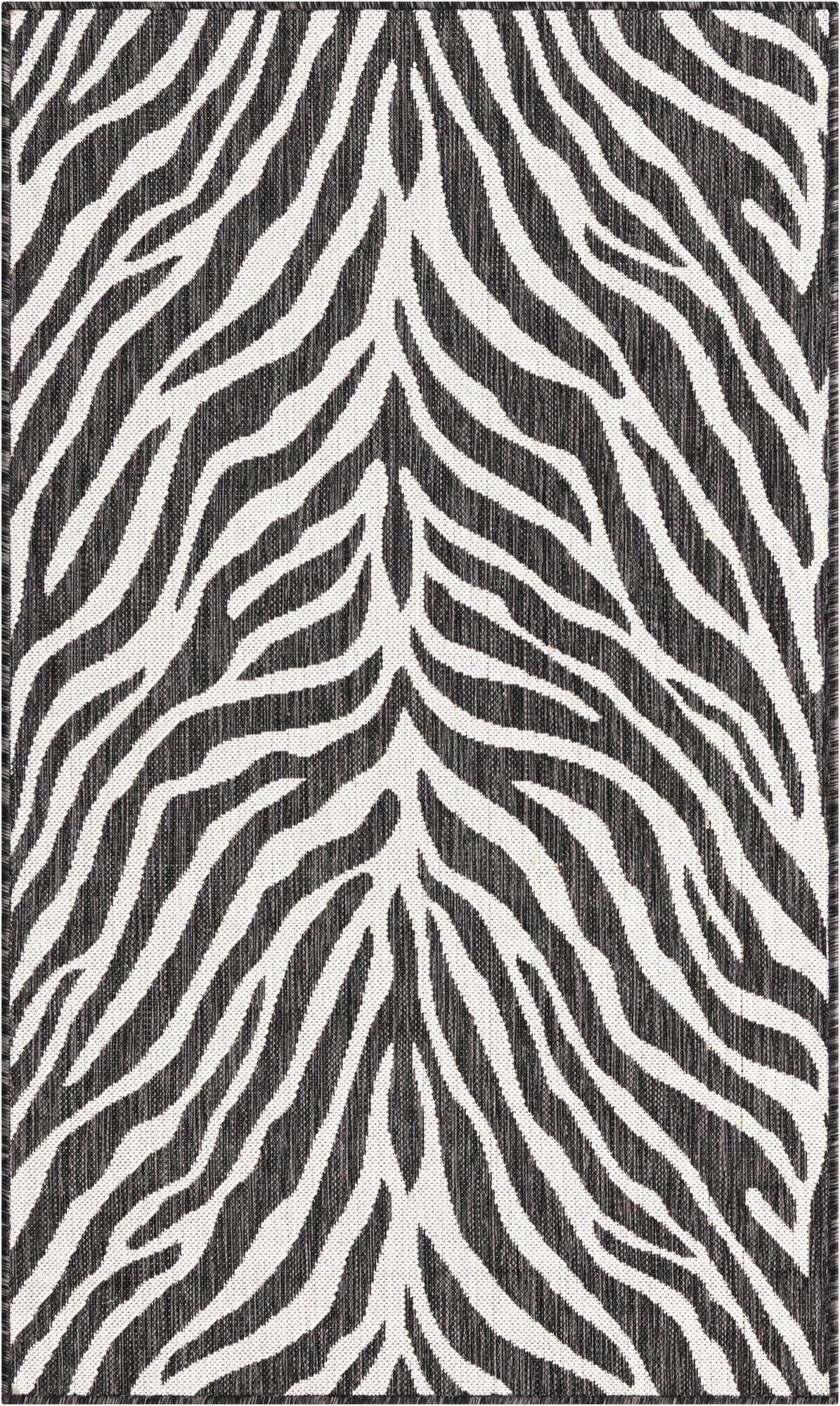 3' x 5' 3 Easy-Clean Safari Indoor / Outdoor Rug