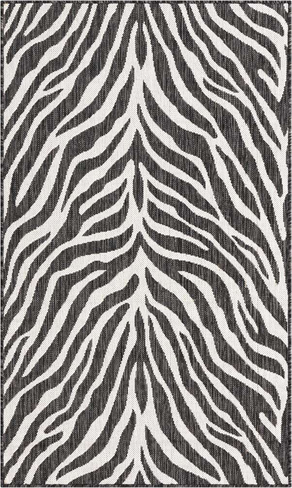 3' x 5' 3 Easy-Clean Safari Indoor / Outdoor Rug