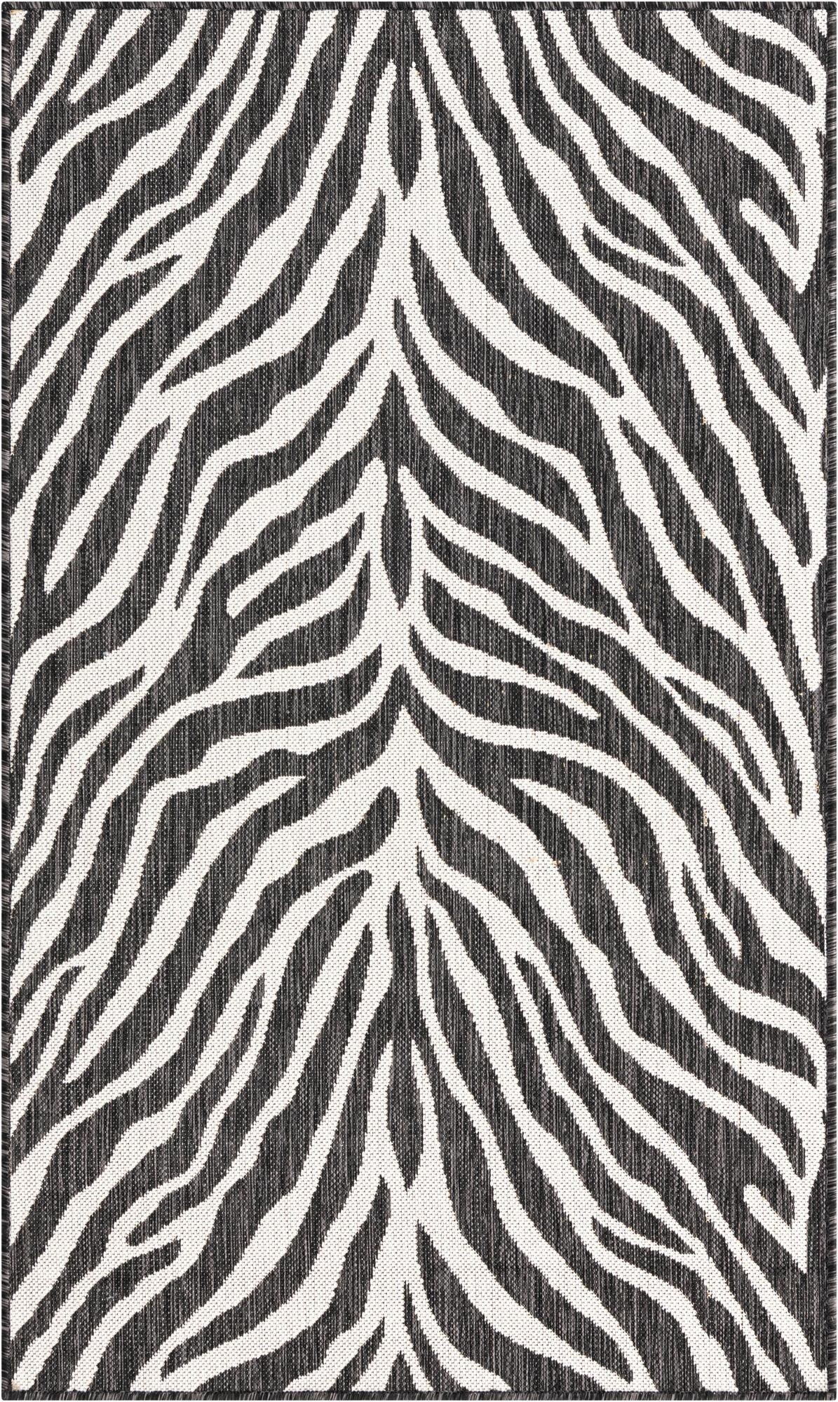 3' x 5' 3  Washable Safari Indoor / Outdoor Rug